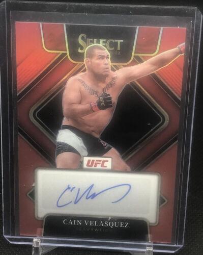 Cain Velasquez 2022 Panini Select UFC Signatures #23 Red