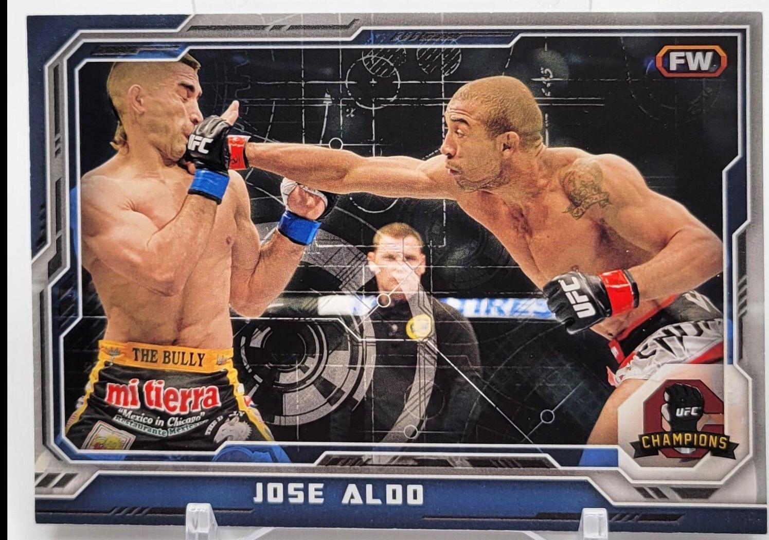 José Aldo 2014 Topps UFC Champions Base #107 Blue