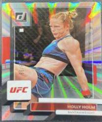 Holly Holm 2023 Panini Donruss UFC Base #52 Laser