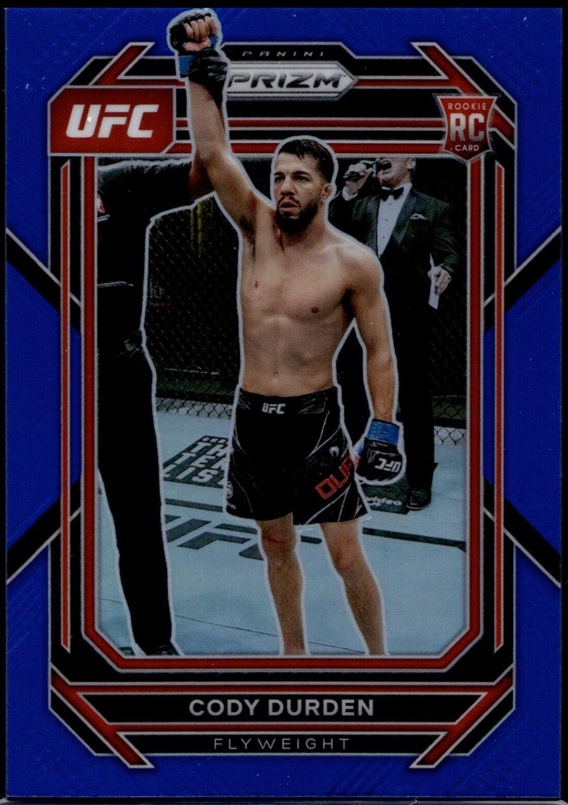 Cody Durden 2023 Panini Prizm UFC Base #112 Blue