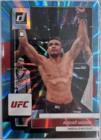 Andre Muniz 2023 Panini Donruss UFC Base #166 Teal Laser