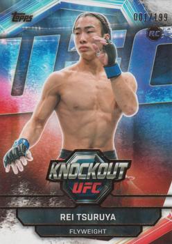 Rei Tsuruya 2026 Topps Knockout UFC Base #59 Black & White
