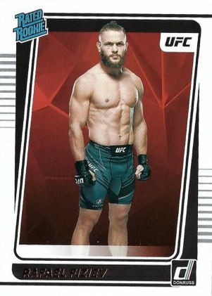 Rafael Fiziev 2022 Panini Donruss UFC Base #212 Pink