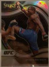 Derek Brunson 2021 Panini Select UFC Octagonside #249 Silver