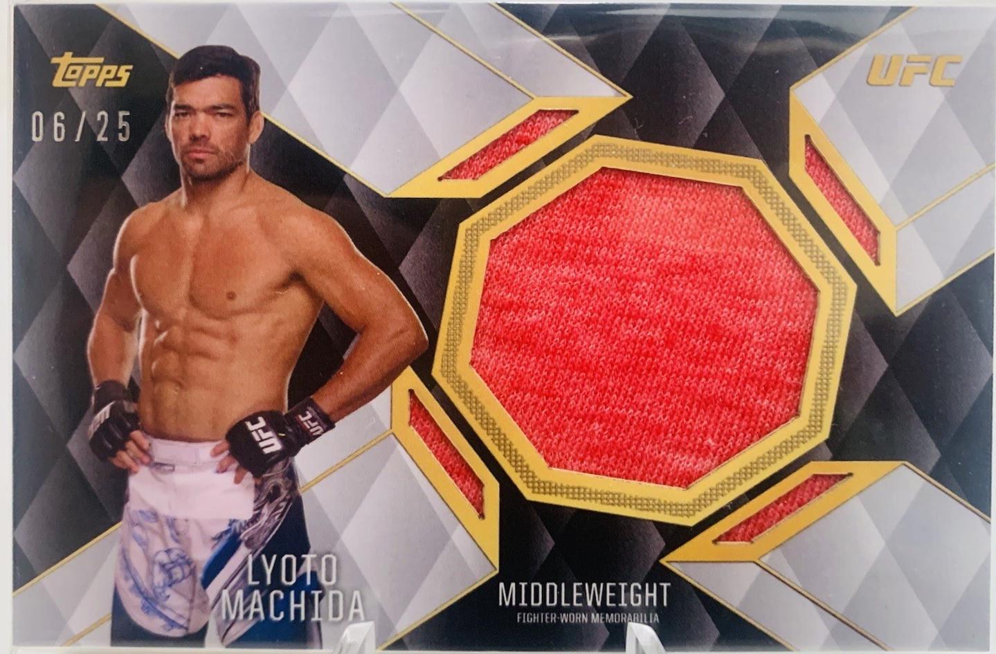 Lyoto Machida 2016 Topps UFC Top of the Class Top of the Class Relics #TCR-LM Silver