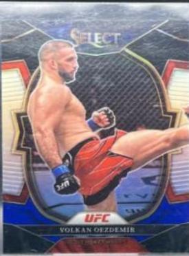 Volkan Oezdemir 2023 Panini Select UFC Concourse #25 Black Blue