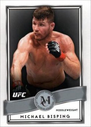 Michael Bisping 2016 Topps UFC Museum Collection Base #12 Copper