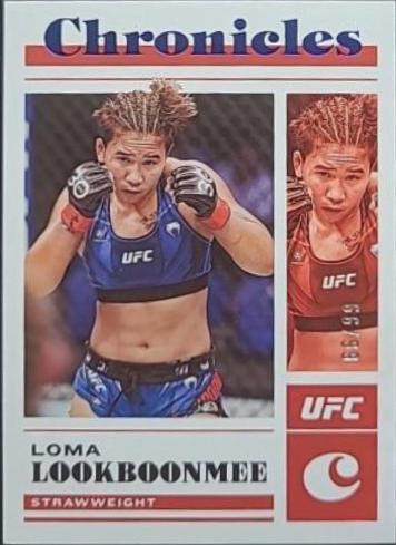 Loma Lookboonmee 2023 Panini Chronicles UFC Base Contenders Optic Season Ticket #364 Blue