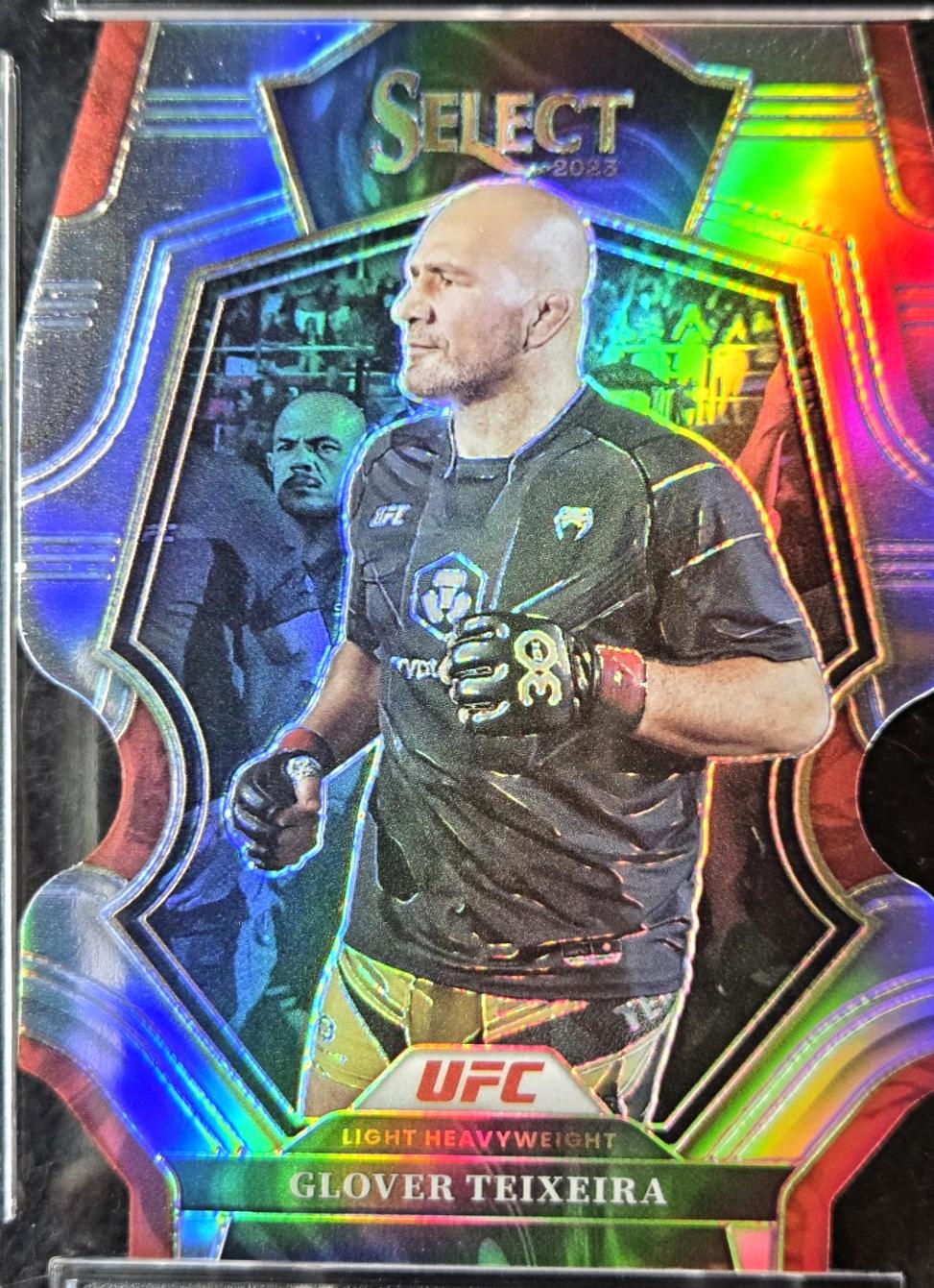 Glover Teixeira 2023 Panini Select UFC Premier Level #163 Silver Die Cut