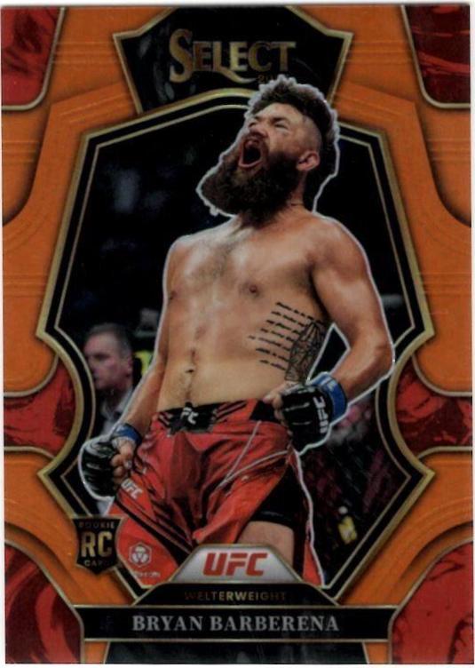 Bryan Barberena 2023 Panini Select UFC Octagonside #294 Orange