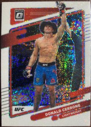 Donald Cerrone 2022 Panini Donruss Optic UFC Base #33 White Sparkle