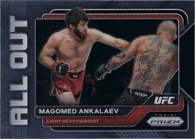 Magomed Ankalaev 2023 Panini Prizm UFC All Out #1 Green Pulsar