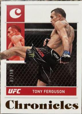 Tony Ferguson 2022 Panini Chronicles UFC Base Chronicles #64 Gold