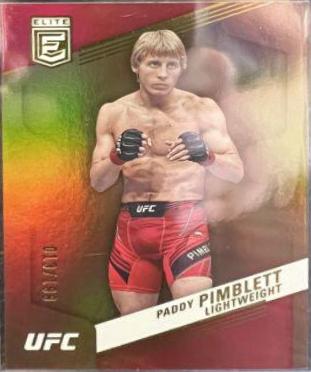 Paddy Pimblett 2023 Panini Chronicles UFC Base Elite #247 Bronze