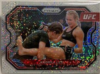 Andrea Lee 2021 Panini Prizm UFC Base #172 White Sparkle