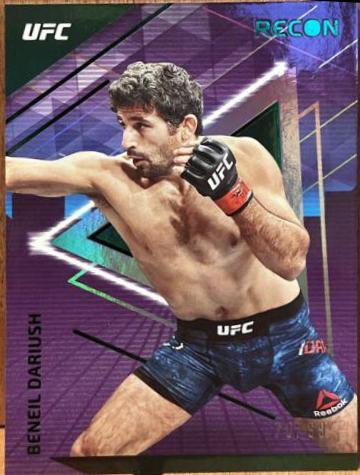 Beneil Dariush 2022 Panini Chronicles UFC Base Recon #239 Green