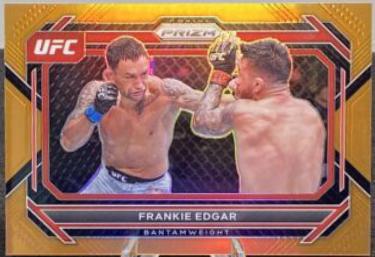 Frankie Edgar 2023 Panini Prizm UFC Base #22 Orange
