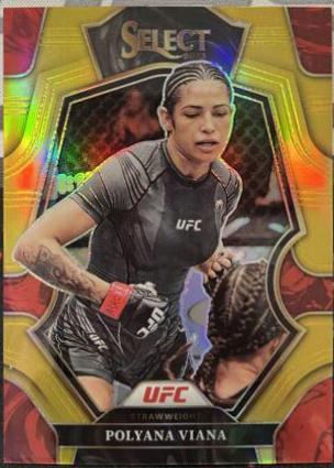 Polyana Viana 2023 Panini Select UFC Premier Level #169 Gold