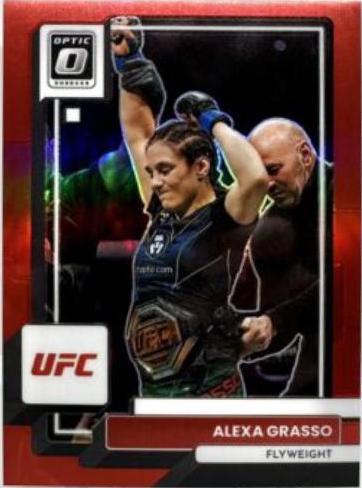 Alexa Grasso 2023 Panini Donruss Optic UFC Base #67 Red