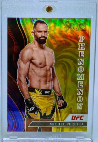 Michel Pereira 2022 Panini Select UFC Phenomenon #15 Gold