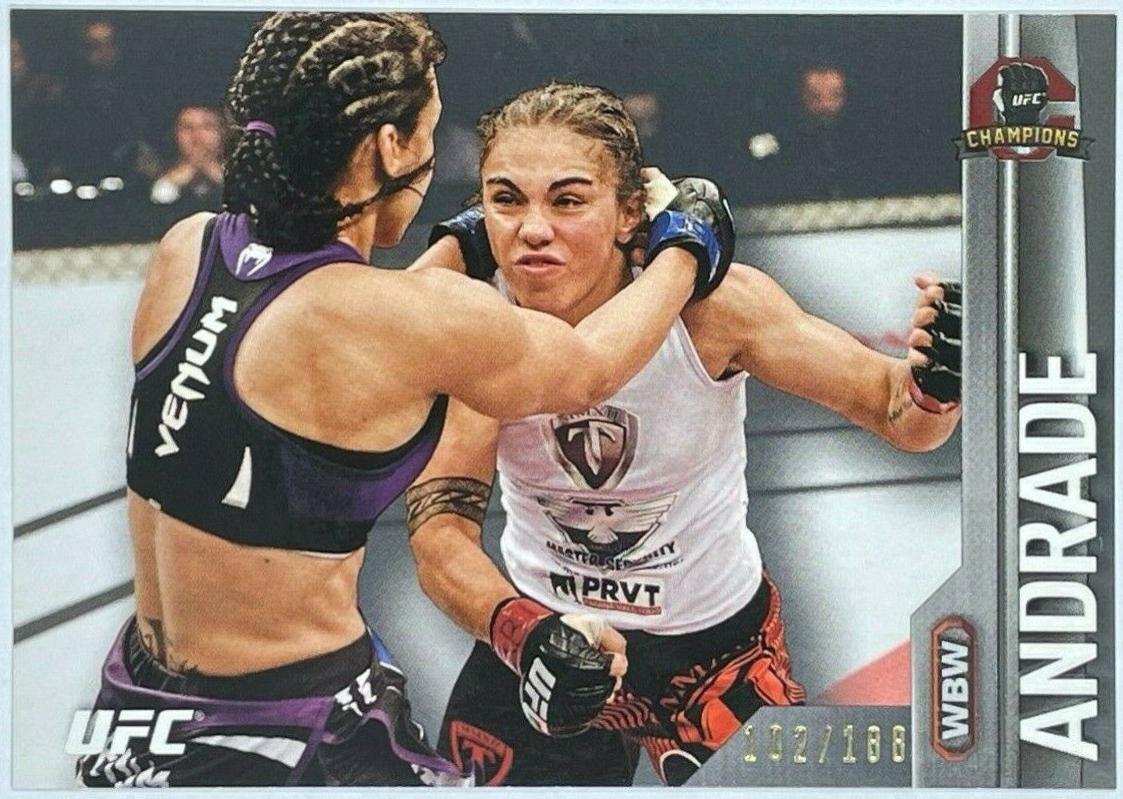 Jessica Andrade 2015 Topps UFC Champions Base #60 Black
