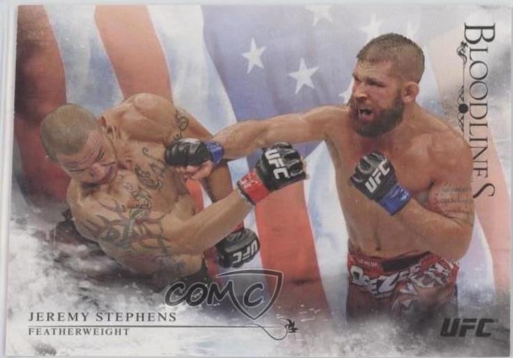 Jeremy Stephens 2014 Topps UFC Bloodlines Base #139 Flag