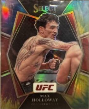 Max Holloway 2022 Panini Select UFC Premier Level #161 Tie Dye