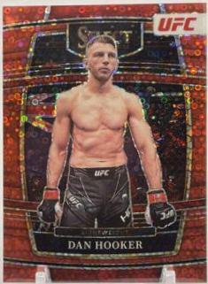 Dan Hooker 2022 Panini Select UFC Concourse #66 Red Disco