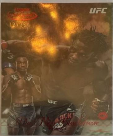 Da'Mon Blackshear 2024 Topps Gold Label UFC Base Class I #52 Red