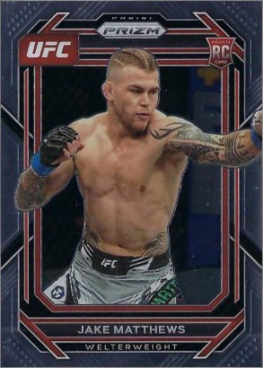 Jake Matthews 2023 Panini Prizm UFC Base #109 Black