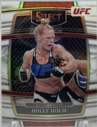 Holly Holm 2022 Panini Select UFC Concourse #19 White