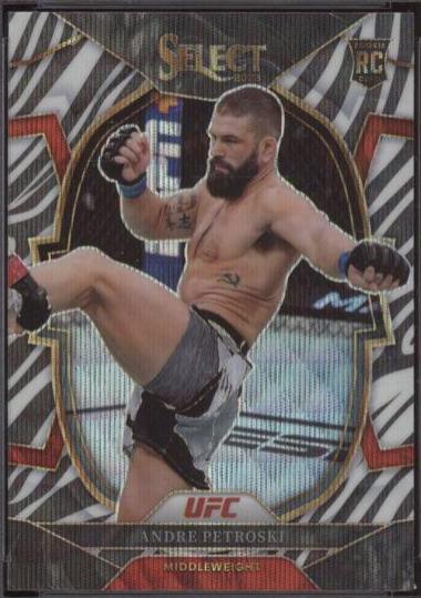 Andre Petroski 2023 Panini Select UFC Concourse #98 Zebra