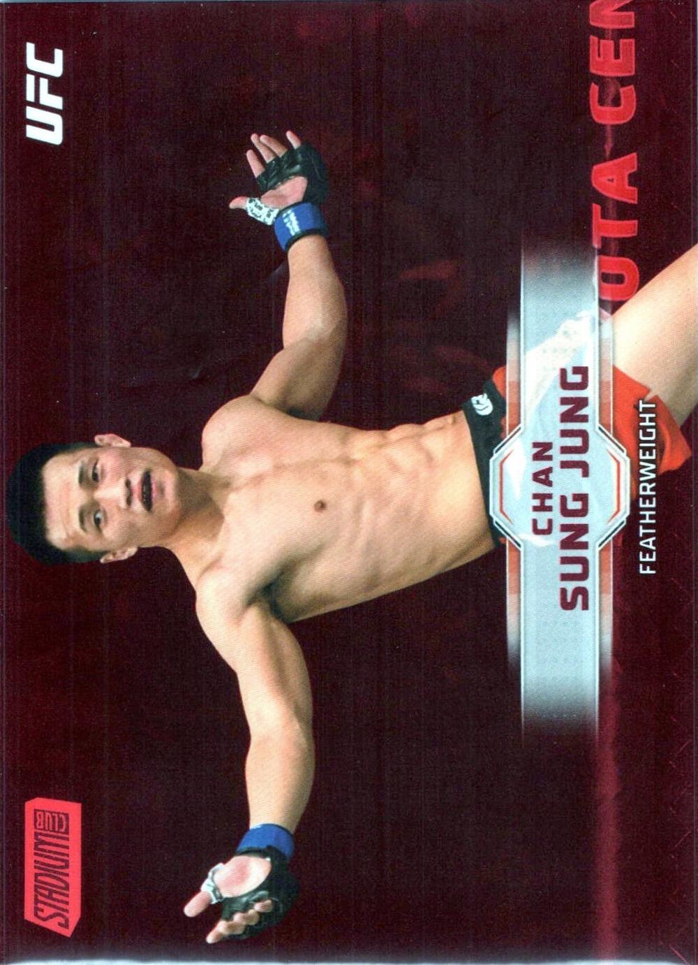 Chan Sung Jung 2026 Topps Stadium Club UFC Base #48 Red