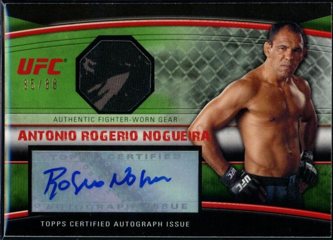 Antonio Rogerio Nogueira 2010 Topps UFC Fighter and Personalities Autographs #FA-ARN Onyx