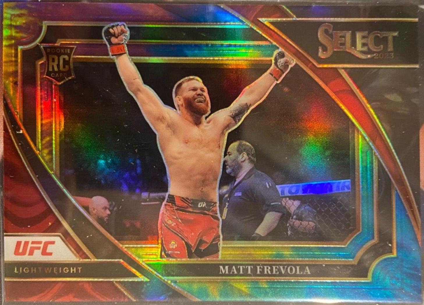 Matt Frevola 2023 Panini Select UFC Mezzanine #308 Tie Dye