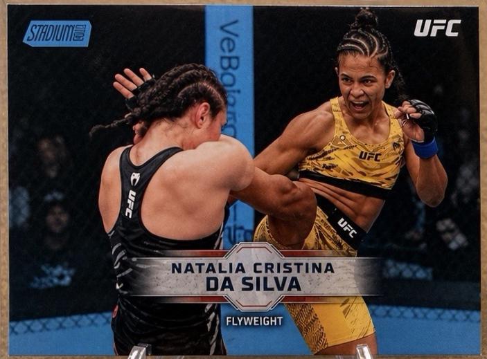 Natalia Silva 2026 Topps Stadium Club UFC Base #36 Bronze