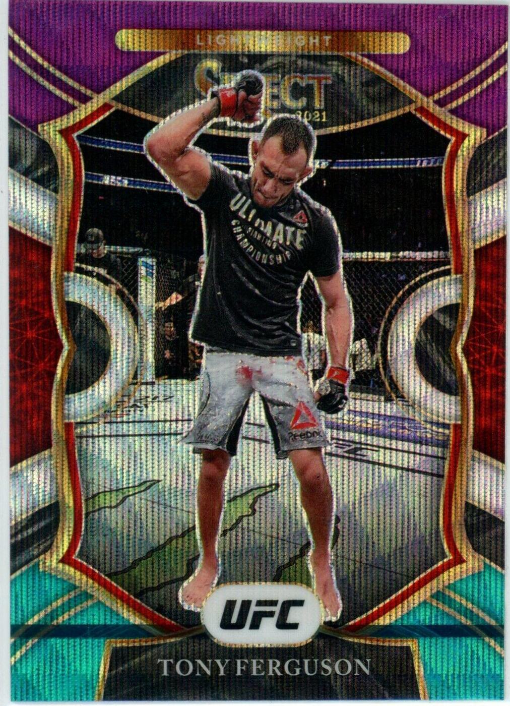 Tony Ferguson 2021 Panini Select UFC Concourse #91 Tri Color