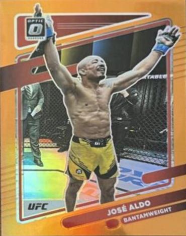José Aldo 2022 Panini Donruss Optic UFC Base #94 Orange
