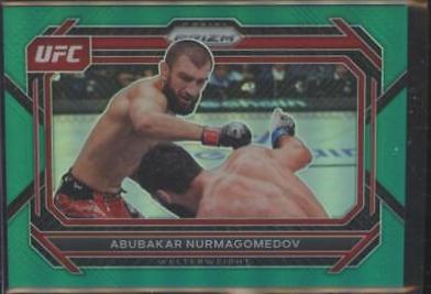 Abubakar Nurmagomedov 2023 Panini Prizm UFC Base #33 Teal