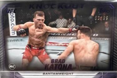 Brad Katona 2024 Topps Knockout UFC Base #68 Purple