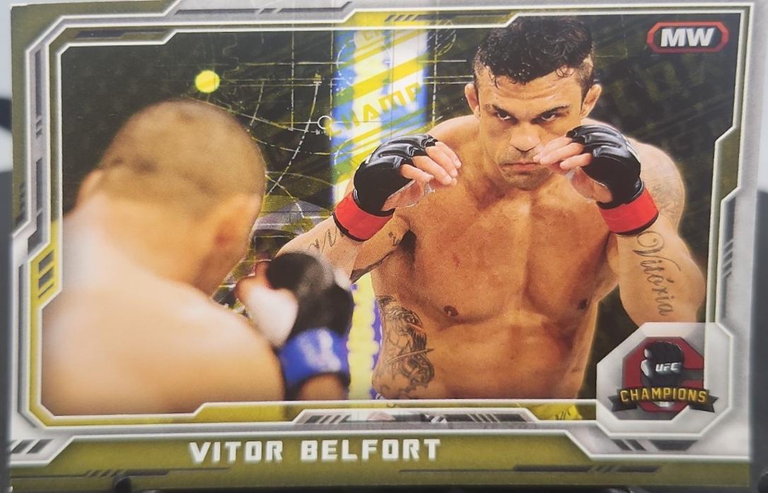 Daron Cruickshank 2014 Topps UFC Champions Base #34 Gold Champions Predictor