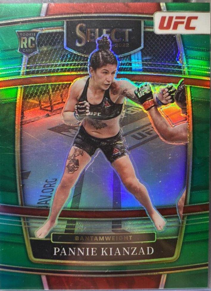 Pannie Kianzad 2022 Panini Select UFC Concourse #71 Green