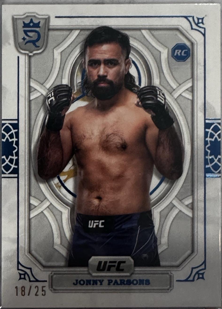 Jonny Parsons 2024 Topps Royalty UFC Base #81 Blue