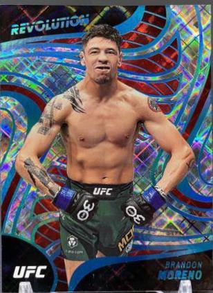 Brandon Moreno 2023 Panini Chronicles UFC Revolution #11 Cosmic