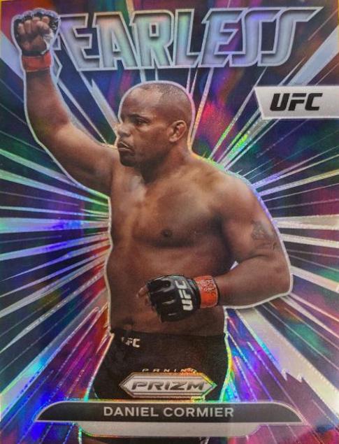 Daniel Cormier 2023 Panini Prizm UFC Fearless #22 Silver