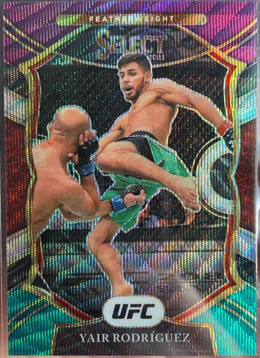 Yair Rodríguez 2021 Panini Select UFC Concourse #63 Tri Color