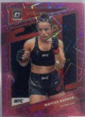 Maycee Barber 2022 Panini Donruss Optic UFC Base #99 Pink Velocity