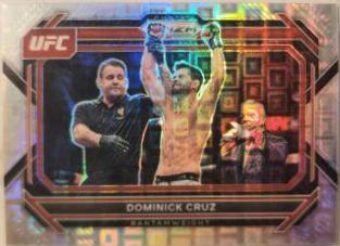 Dominick Cruz 2023 Panini Prizm UFC Base #90 Silver