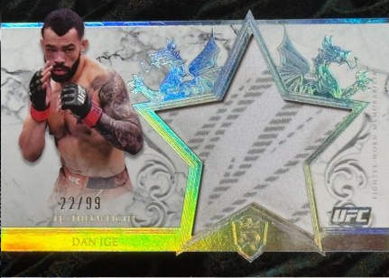 Dan Ige 2025 Topps Royalty UFC Star Relics #SR-DI Platinum
