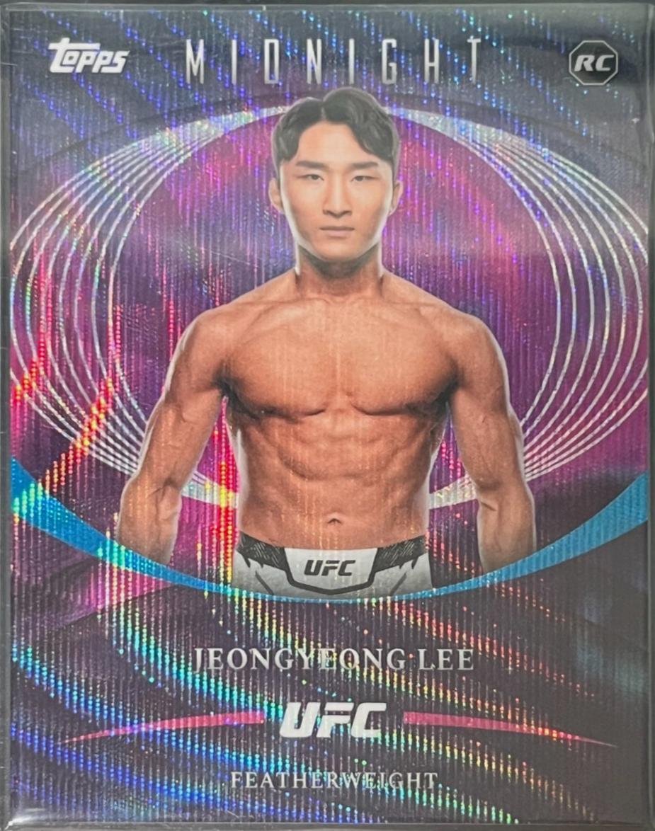 JeongYeong Lee 2026 Topps Midnight UFC Base #83 Midnight